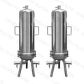 LIANDA Stainless Steel 304 316 SS Sanitary Liquid Micron Slim Vessels Multi 3 Bag Water Filter Cartridge Housing