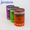Custom Logo Design Biodegradable Round Cardboard Tube Kraft Cardboard Cylinder Paper Tube Box Packaging for Loose Powder Food