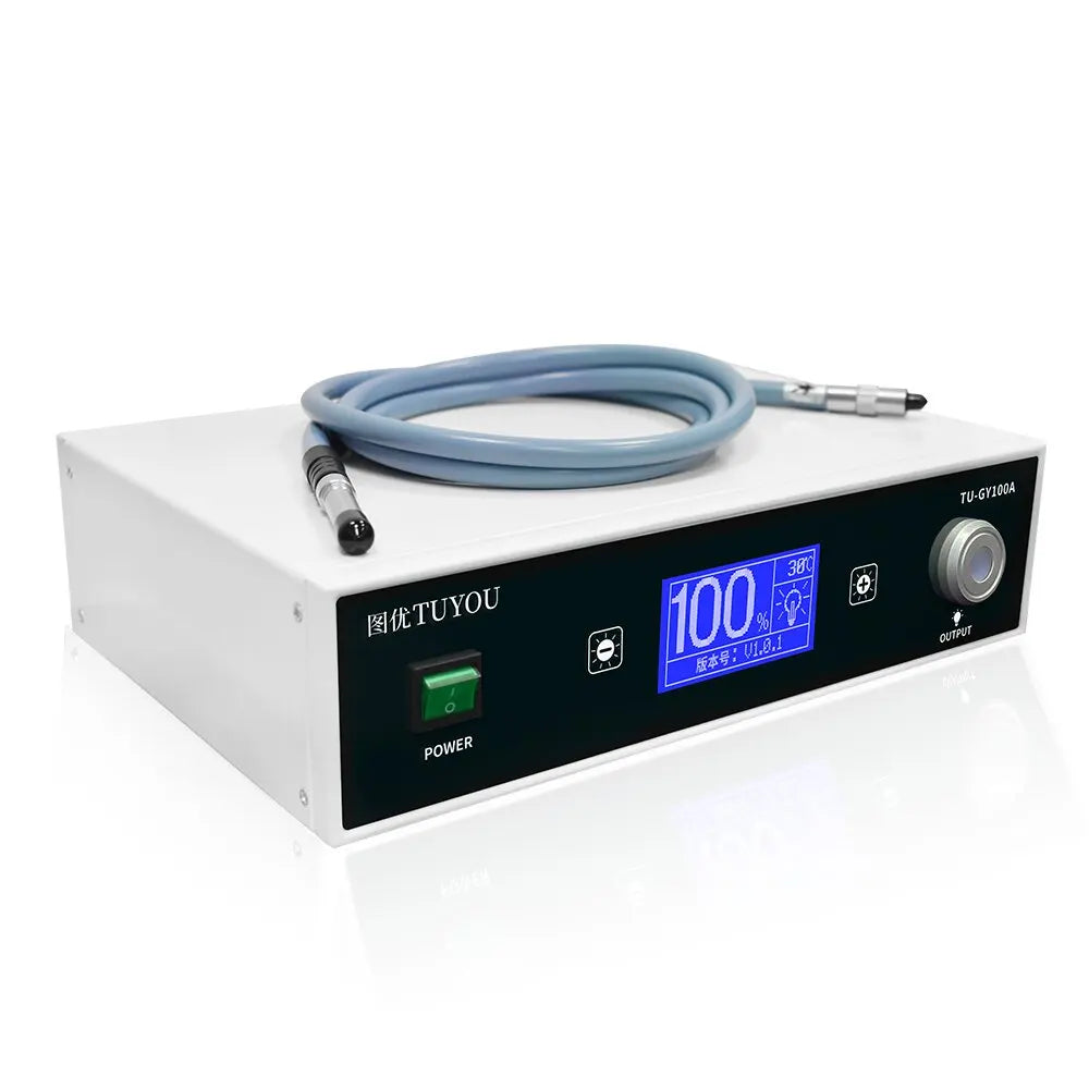 Cheap Price Medical Endoscope 100W Cold Light Source for Laparoscopic Arthroscopy Ent