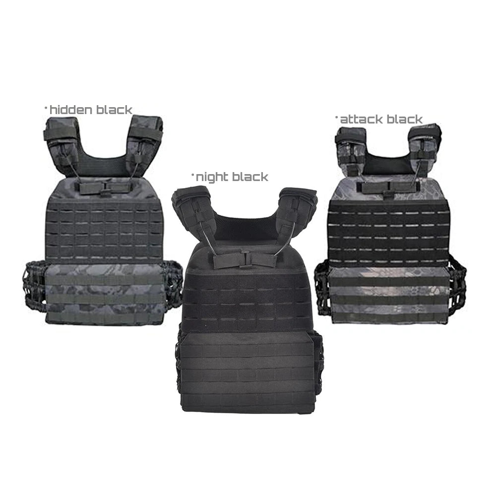 VULCANFIT Black Hawk Series Plate Carrier Tactical Vest Weight Vest