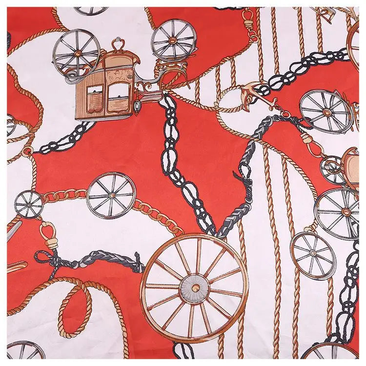 Wholesale Printed Silk Satin Fabric Floral Printed Satin Fabric Flowers Digital Printing Stretch Satin Fabric for Dress Scarves