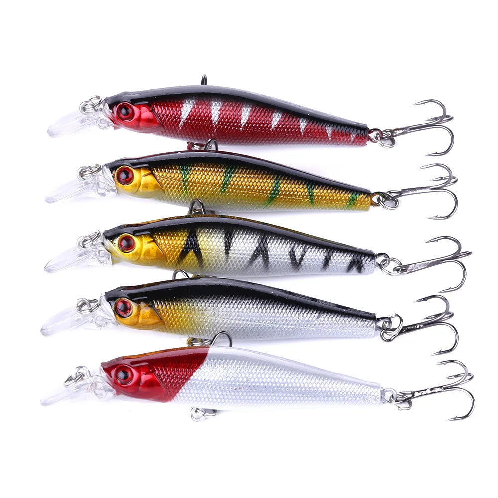 Newup Wholesale Lures Fishing Wholesale 8cm/8.5g   Minnow Lure Hard Bait Beach Walker Pesca Bass