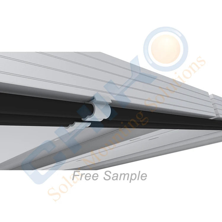Solar Cable Clip Kit for Ground Cable Management on Solar Panel Mounting System