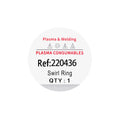 HPR130 260 400 Plasma Electrode 220192 220552 220187 Shield 220194 220555 220189 220183 Nozzle 220193 220554 220188