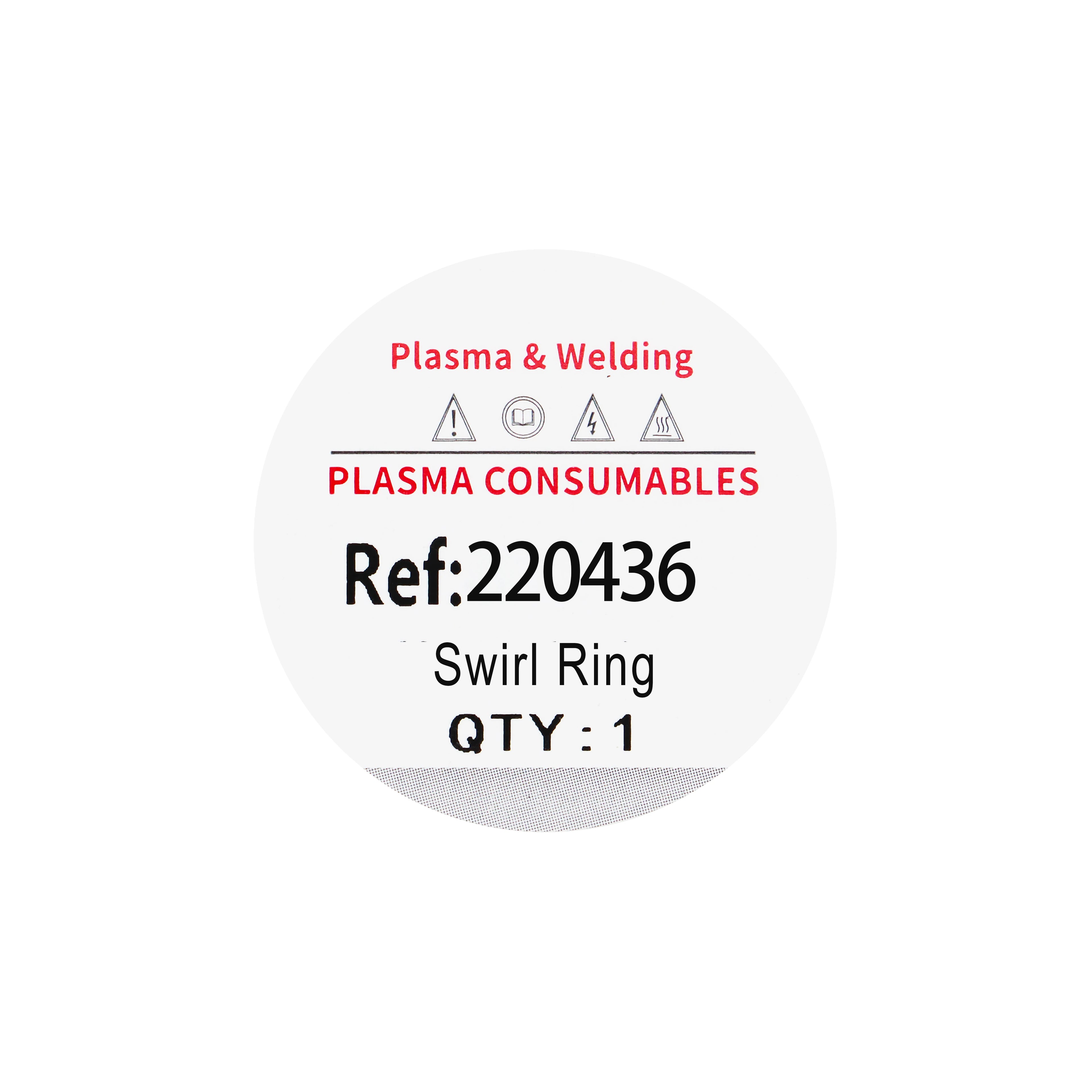 HPR130 260 400 Plasma Electrode 220192 220552 220187 Shield 220194 220555 220189 220183 Nozzle 220193 220554 220188