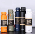Custom Multi-Capacity Stainless Steel Leak-Proof BPA Free Thermal Tumbler Silicone Handle 6-12hr Insulation for Car Travel