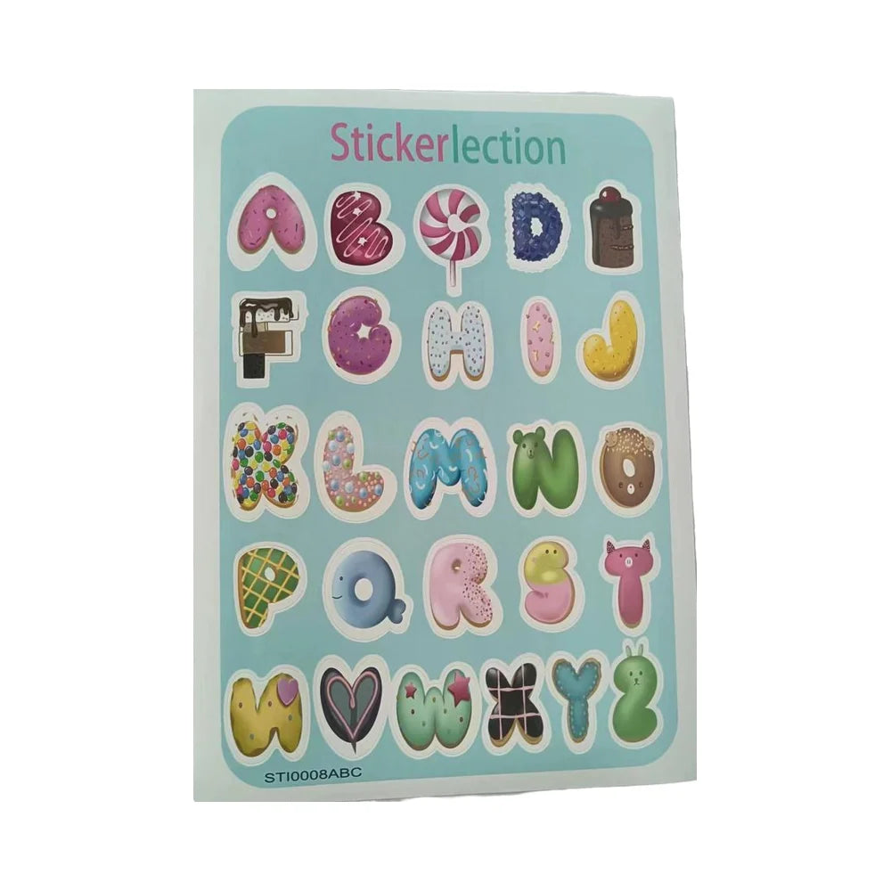 Custom Waterproof Vinyl Printing Adhesive Sticker Sheet Kiss Cut Type