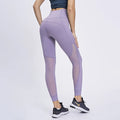 Custom Logo High Waist Tight 75% Polyamide  25% Elastine Fitness Mesh Legging for Women