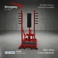 Commercial Adjustable Plate Loaded Standing Chest Press Machine Heavy Duty 3.0mm Thickness Strongway DH71 CE Certified 180kg for MegaBDM