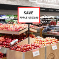 8.5x11 Small Retail Signs Double Sided Signs Indoor Sign Holder for Store Book Shop