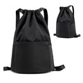 Wholesale Drawstring 420D Waterproof Polyester Drawstring Bag Backpack Promotional Custom Drawstring Bag