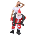 Unisex Adults/Kids Christmas Party Costume Inflatable Snowman Christmas Tree Santa Claus Christmas Costumes