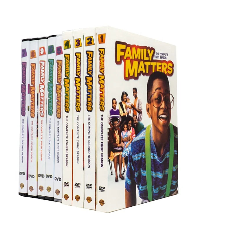 Complete Series DVD BOXED SETS MOVIES TV Show Films Ebay Factory Supply New Releases Disc  Family Matters Season 1-9   27DVD