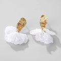 Trendy Petal Flower Earrings for Women Jewelry
