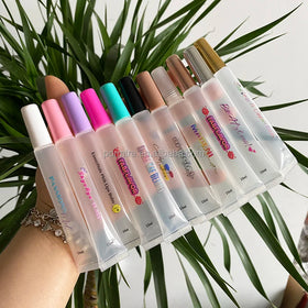 FAYE COSMETICS Low MOQ Lip Balm Makeup Squeeze Soft Tube Liquid Lipstick Lip Gloss Empty 15 Ml Tubes Containers