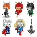 Cartoon Movie Characters Warrior Enamel Charm Pendant Authentic 925 Sterling Silver Beads for Women Charm Bracelet Jewelry DIY