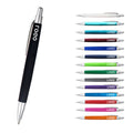 Precise Ink Control 1.0mm Width Plastic Ballpoint Pen Delicate Leak-Proof Logo Clear Handwriting Promotional Gift Novelty Sports