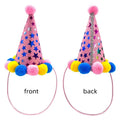 Decorative Pompom Hat for Dogs/Cats Promotional Party Supplies Pet Props
