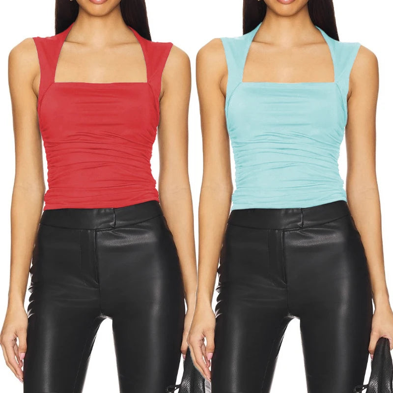 New Stylish Super Soft Beautiful Casual Crop Top Ladies Active Wear Women Breathable Yoga Tank Top