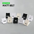 Satin Clothing Size Label Neck Label with Printing Code Marking Ribbon Type Size Inventory Clothing