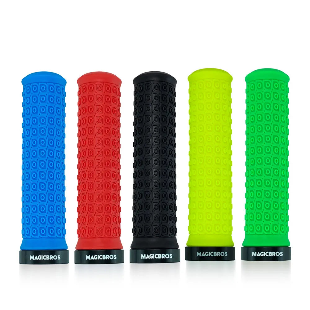 Ergonomic Bicycle Handlebar Grips for BMX & Kids' Bikes Aluminum Alloy+PP+TPR Material Colorful Mountain/Road Bike Use