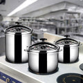 Commercial Household Stainless Steel Explosion-proof Pressure Cooker 50 Liters for Restaurant/Hotel
