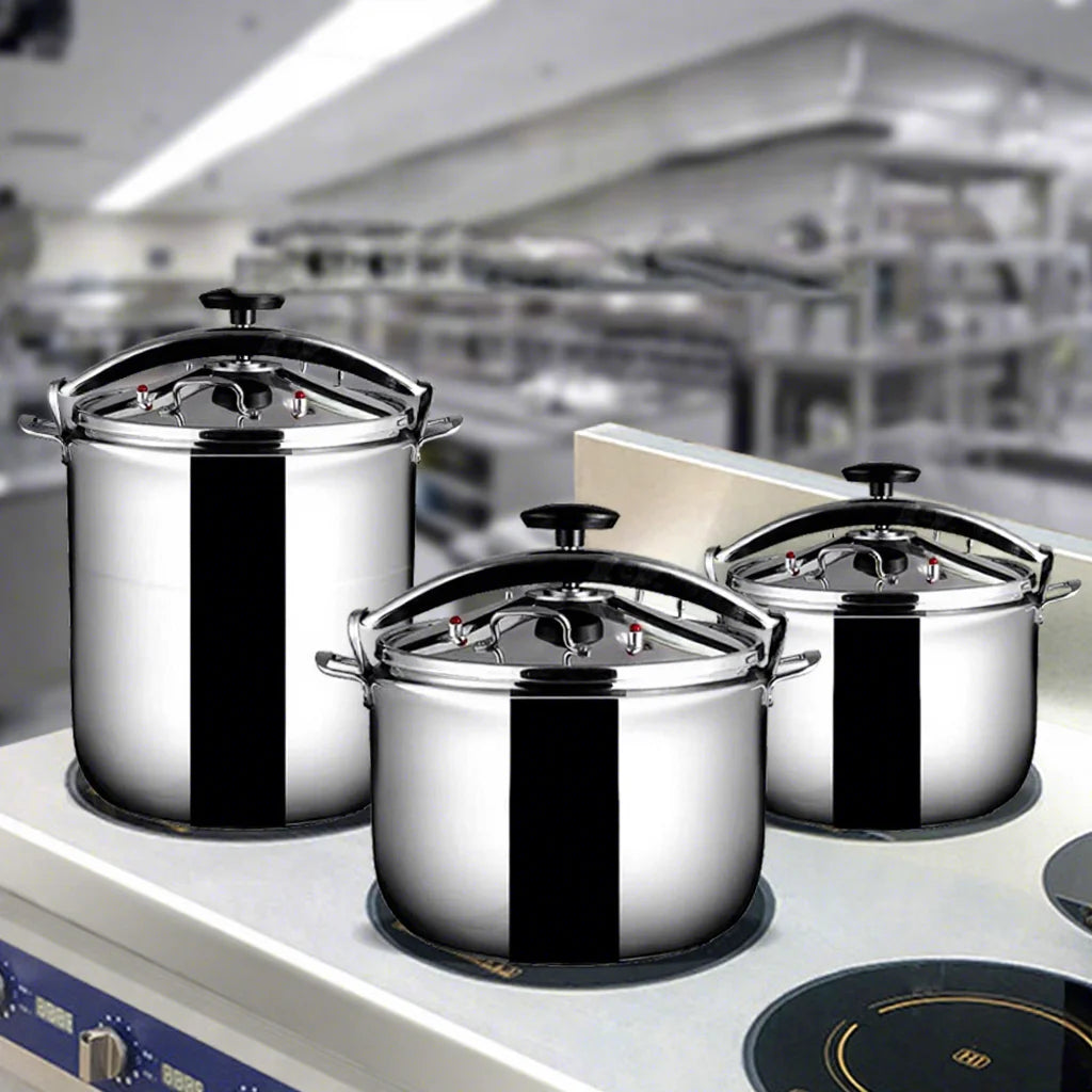 Commercial Household Stainless Steel Explosion-proof Pressure Cooker 50 Liters for Restaurant/Hotel