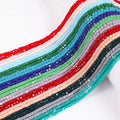 Factory Sell  Cheap 2mm3mm 4mm Opaque Color Glass Cube Beads Colorful Crystal square Beads for Diy Jewelry Making
