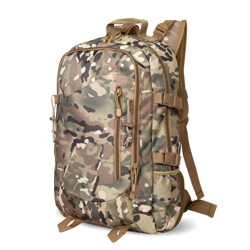 YAKEDA Travelling Camping Camouflage Waterproof Backpacks Bag Daily Custom Tactical Backpack Outdoor Hiking Backpack