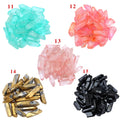 DIY Good Supply Bridal Jewelry Crystal Multi-color Branches HZ Light Green Hair Comb Crown Folk Crafts