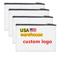 Sublimation Makeup Bags Promotional Gift Custom logo Quilted Cosmetic Bag Custom Private logo Customized Makeup Bag With logo