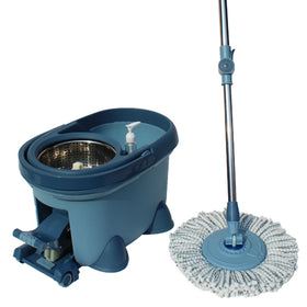 Household Clean Tool Rotating Mop Pedal Free Pedal Mop Bucket Centrifugal Mop with Pedal