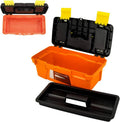 Orange Hardware Storage Durable Plastic Tough Case Portable Tray Toolbox Household Tool Set OEM ODM 1 Year Warranty