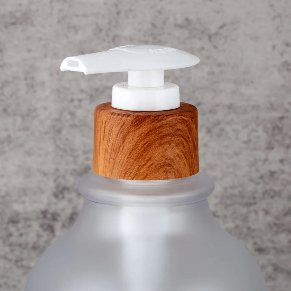 Wholesale Luxury HDPE Plastic Bottles Empty Liquid Pump Containers for Shampoo Shower Gel Lotion From China Factory