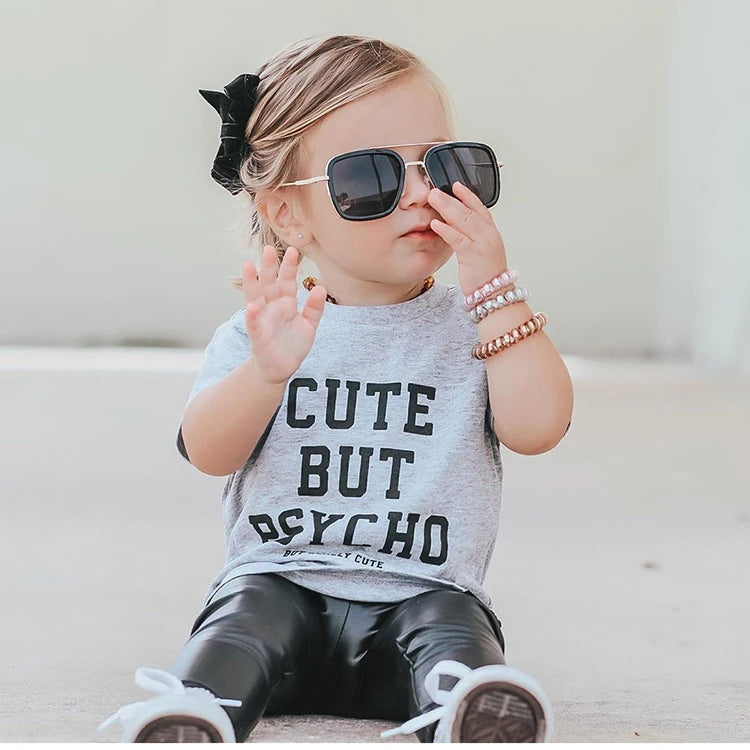new fashion kids 2025 luxury brand cute square sunglasses children's