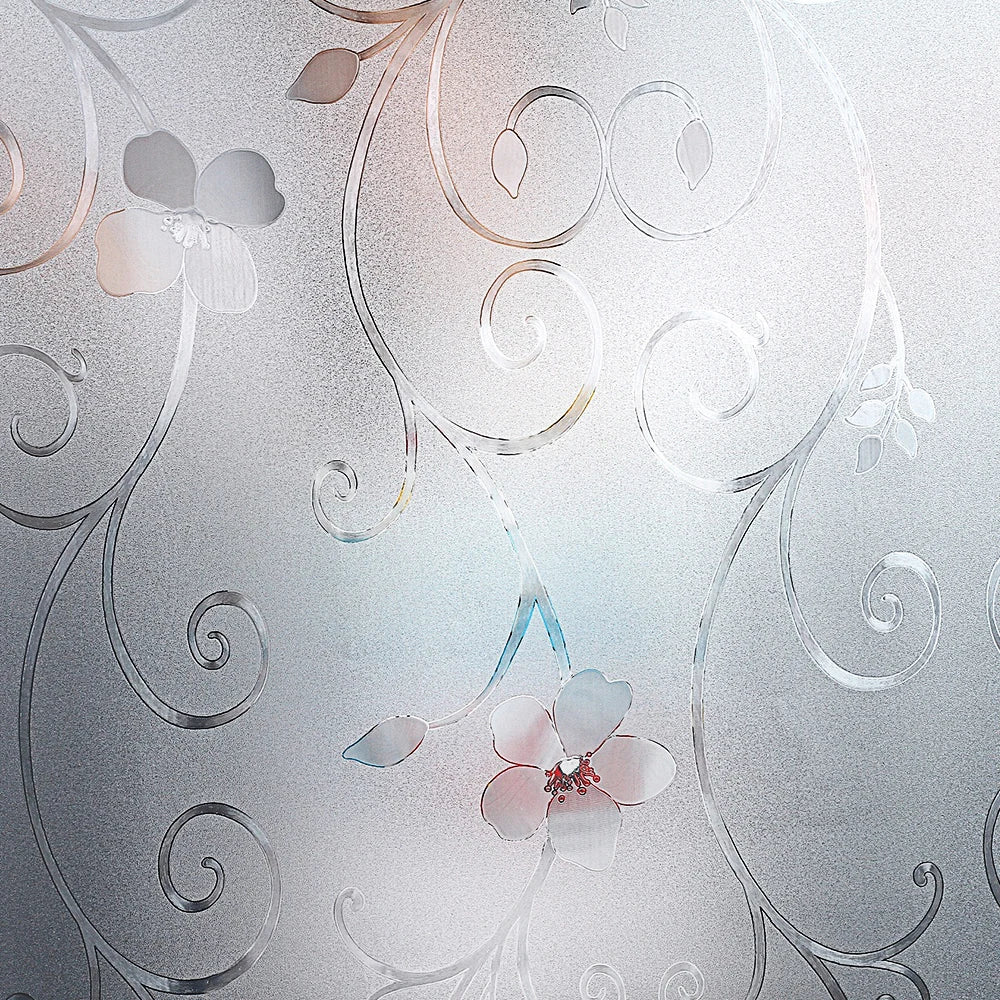 Korea Home Non Transparent Self Adhesive Decorative Frosted Glass Window Film