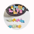 Glow in Dark Resin Charms Twelve Chinese Zodiac Signs Fit New Year Jewelry Crafts Making Scrapbook
