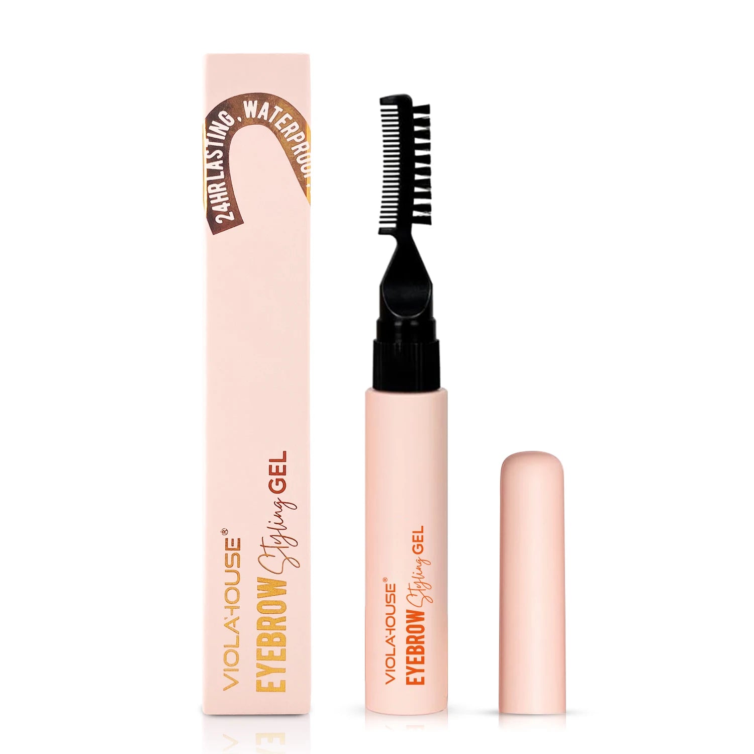 Eyebrow Gel Wholesale Custom Logo Fiber Waterproof Strong Hold Clear Brow Glue Private Label With Brush