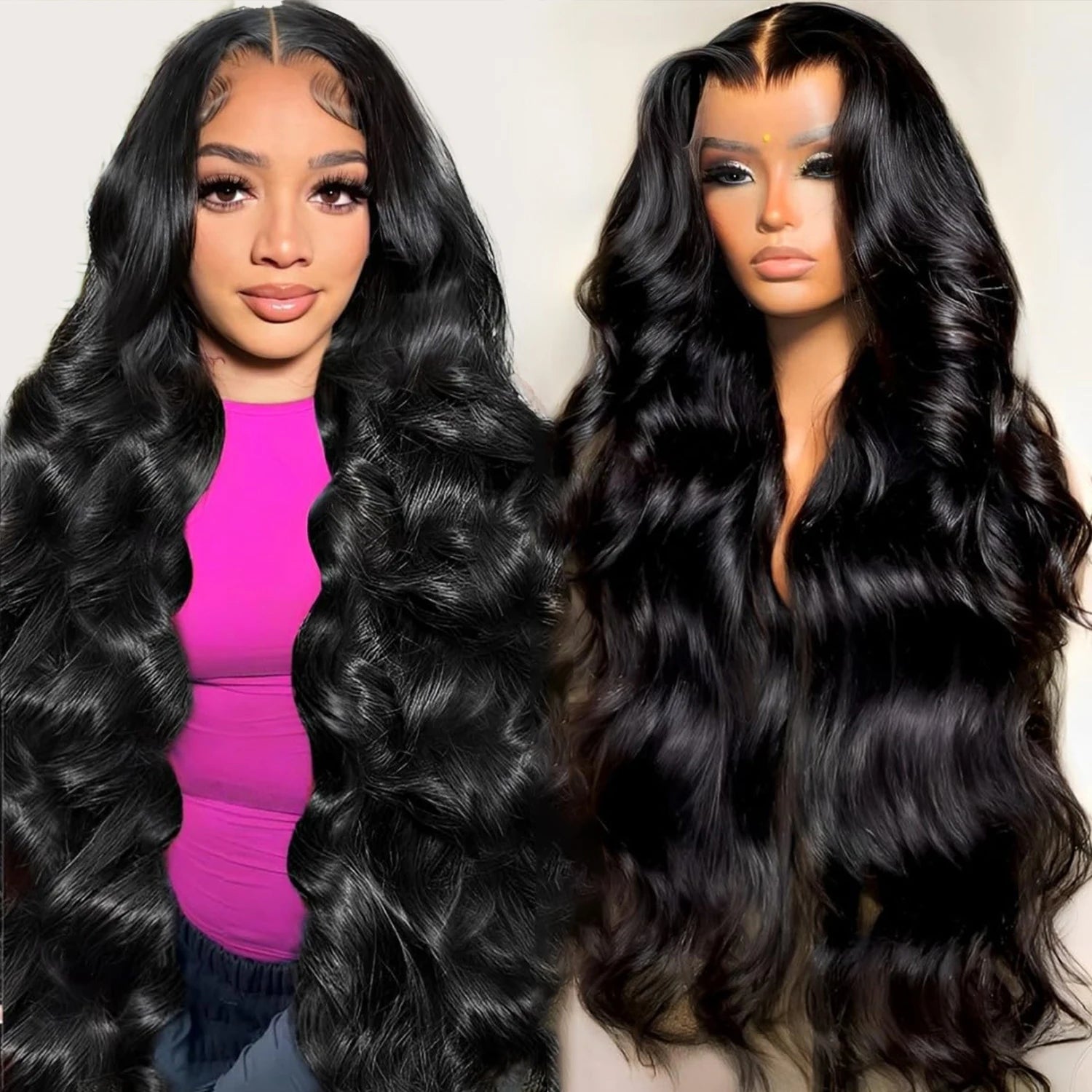 Cheap Natural Color Body Wave 20 Inch Swiss Transparent Lace Front Wigs Brazilian Hair Frontal Wig Human Hair for Black Women