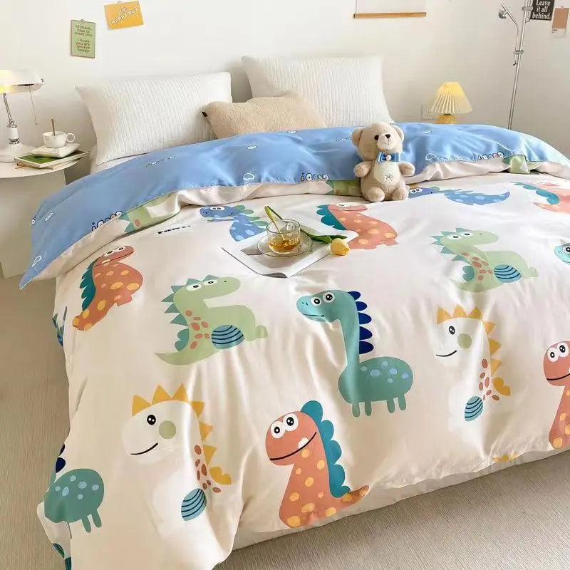 Wholesale Factory Direct Sale Home Textile Bedding Sheet 100% Polyester Ripstop Printed Fabric Curtain Lining