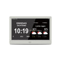 Big Display 10" Dementia Weather Clock With WiFi Alarms Medications Reminders Remote Control