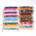 Fashion Colored Marble Style Artificial Stone chains Turquoise Ruby Leopard Translucent Resin Link Acrylic Bracelet Women Girls