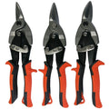 Professional 10" All Metal  Left  Right Straight Aviation Snips for Cutting Metal Hand Tools