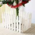 Hot Sale White Plastic Fence Picket Fence Christmas Xmas Tree Wedding Party Decoration Home Garden Border Grass Lawn Edge Fence