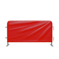 Heavy Duty Portable Fitted Cover Jacket Display Stand Kit with Advertising Print Custom Logo Barricade Jacket Cover Backdrop