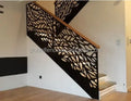 Reilbu Laser Cut Aluminum Railing High End Balustrades & Handrails Stair Railing