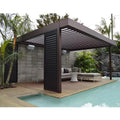 Bioclimatique Pergola ExtÃ©rieur En Aluminium Bioclimatica Pergola Avec Cadre Fini En Poudre Pergola Bioclimatique Avec Finition