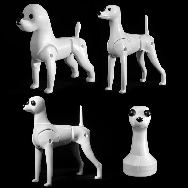 Teddy Dog  Model Dog Practice Bichon Model Pet Beauty School Practice Skeleton must Be Used With False Hair for Teaching Display