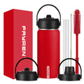Customized 64oz Beer Growler Insulated Thermo Vacuum Stainless Steel Water Bottle Leak Proof for Party