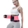 Wholesale Waist Trimmer Belt Adjustable Lumbar Support Brace Pain Relief Elastic Slimming Trainer Brace